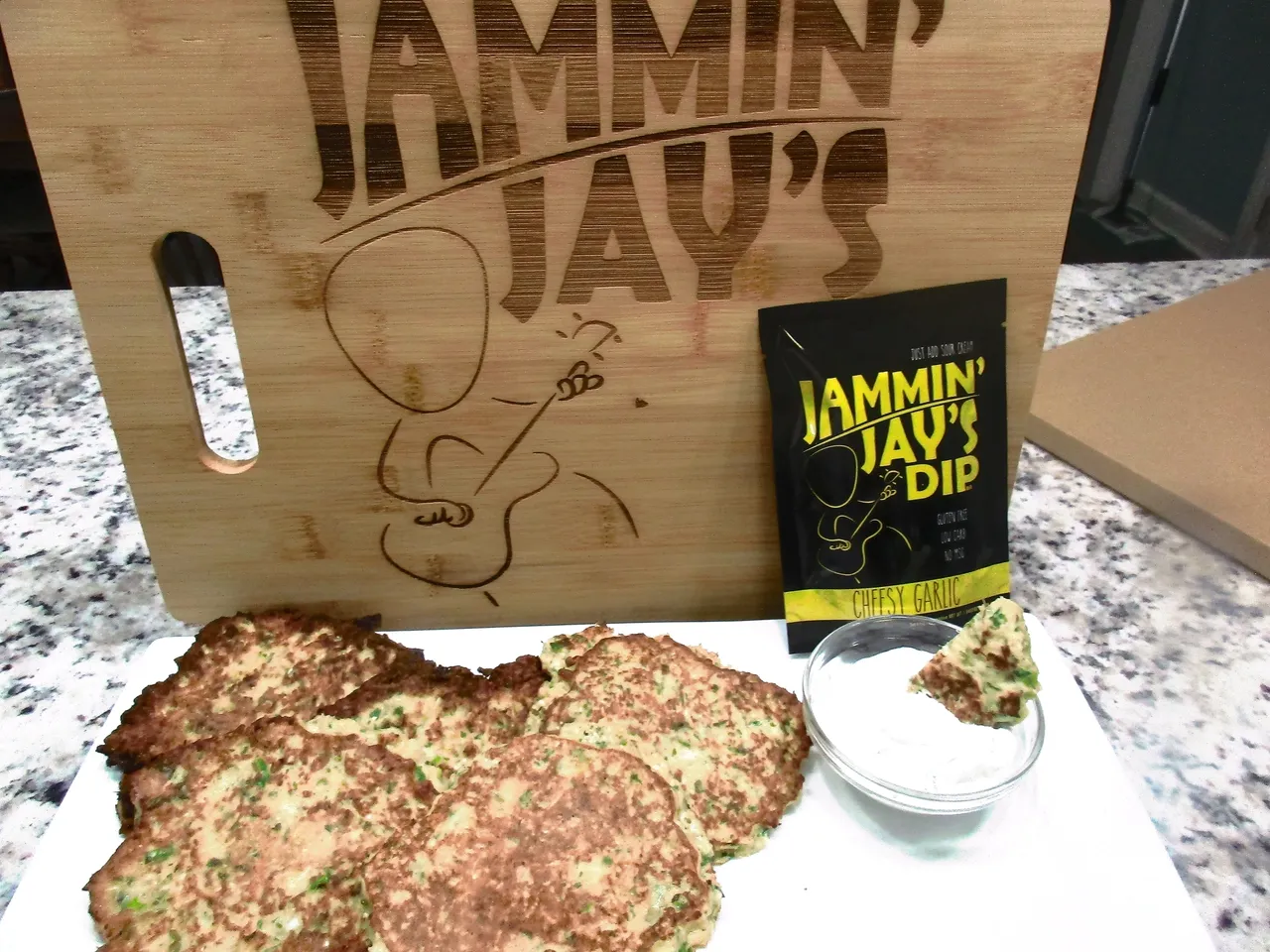 Jammin Jays Cabbage Egg Fritters