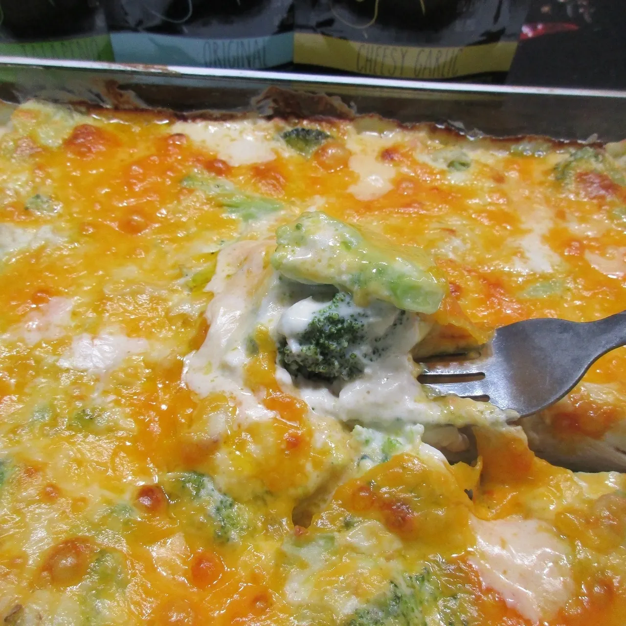 Jammin Jays Keto Chicken Cheese Broccoli Casserole